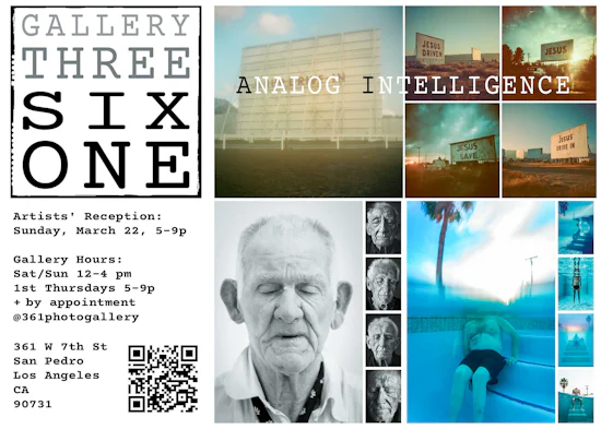 Analog Intelligence Art Flyer